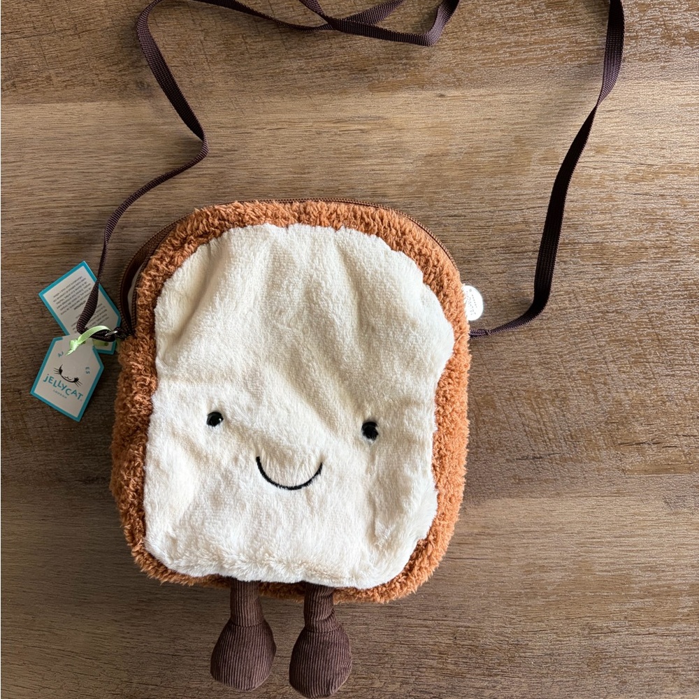 Retired Jellycat Amuseables Toast Bag - Authentic & BNWT!